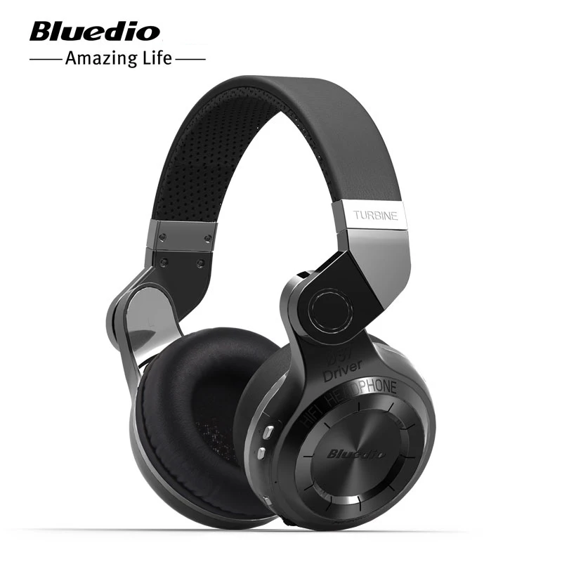 Оригинальные наушники Bluedio T2S Bluetooth 5 0 с микрофоном Беспроводная bluetooth гарнитура