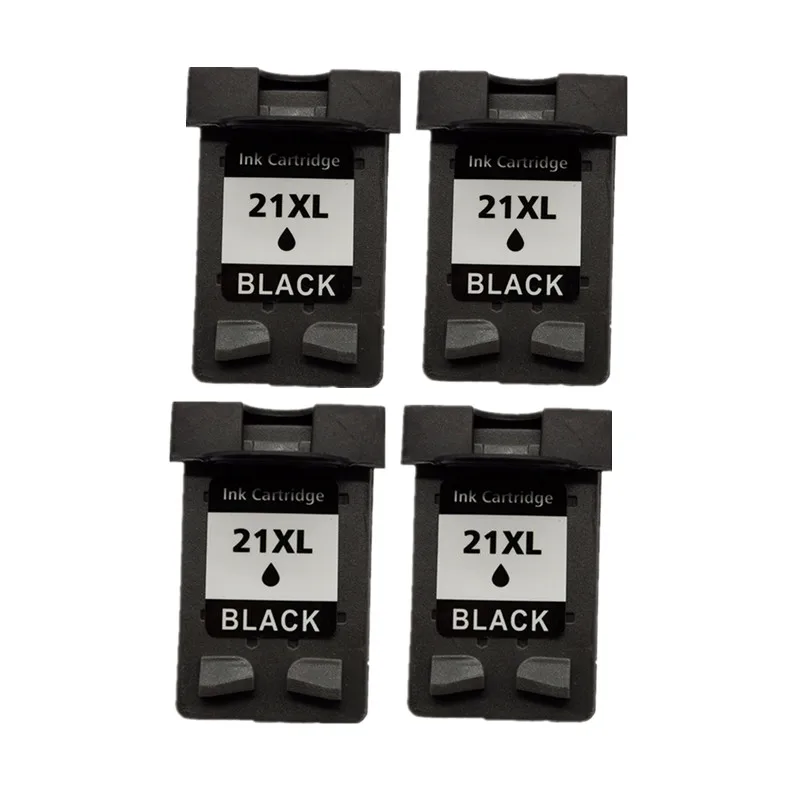 Восстановленные картриджи для HP21 XL 21XL HP21XL HP21 C9351A кгс 1401 1402 1403 1406 1408 1410 1410v 1410xi 1417 - Цвет: 4 Black