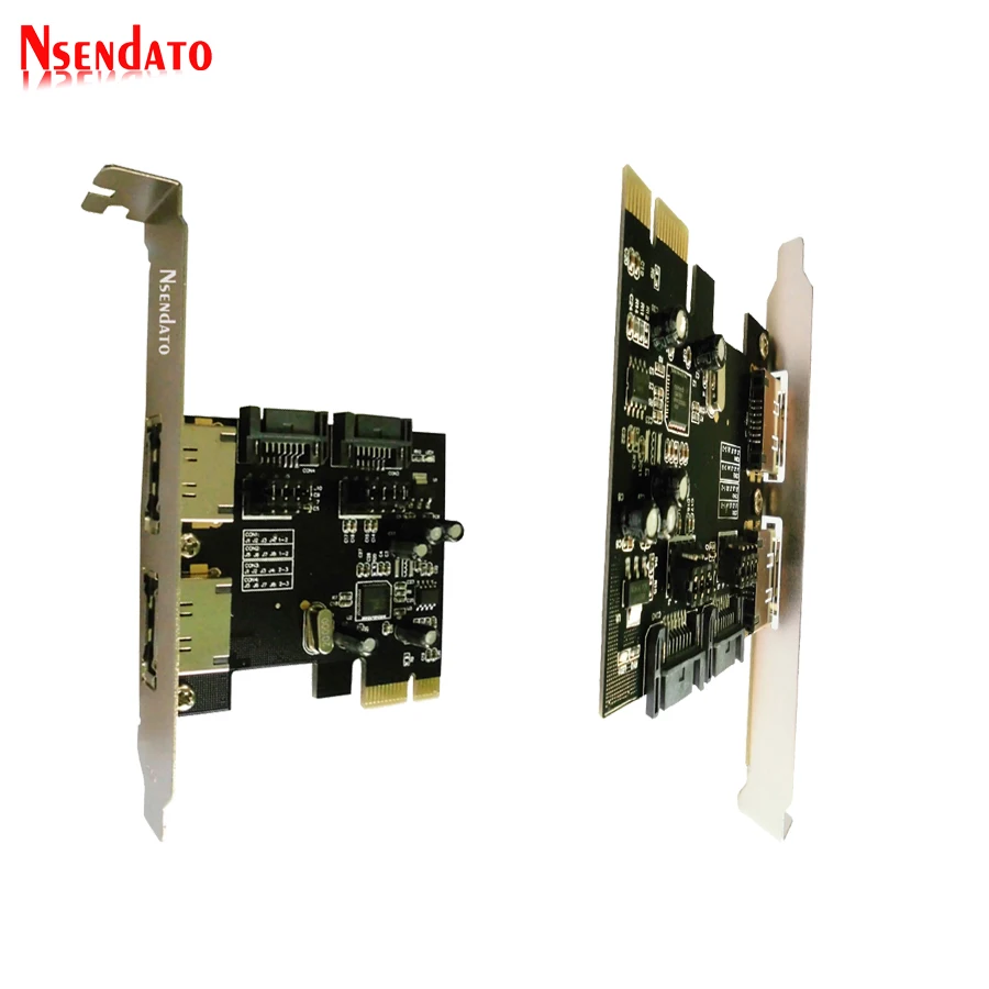 Плата расширения PCI E на SATA3 SATA3.0 6 ГБ/сек. три поколения PCIE eSATA SATA III экспресс адаптер