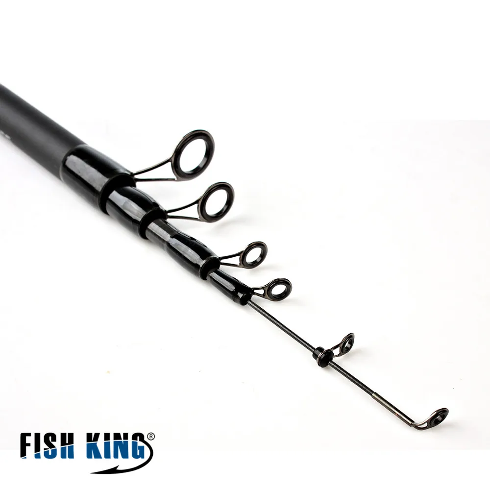 FISH KING рыболовные снасти 5 м 99% углерод 30-60LB 2 секции Рок Удочка спиннинг Литье удочка Карп полюс приманка для морской рыбалки