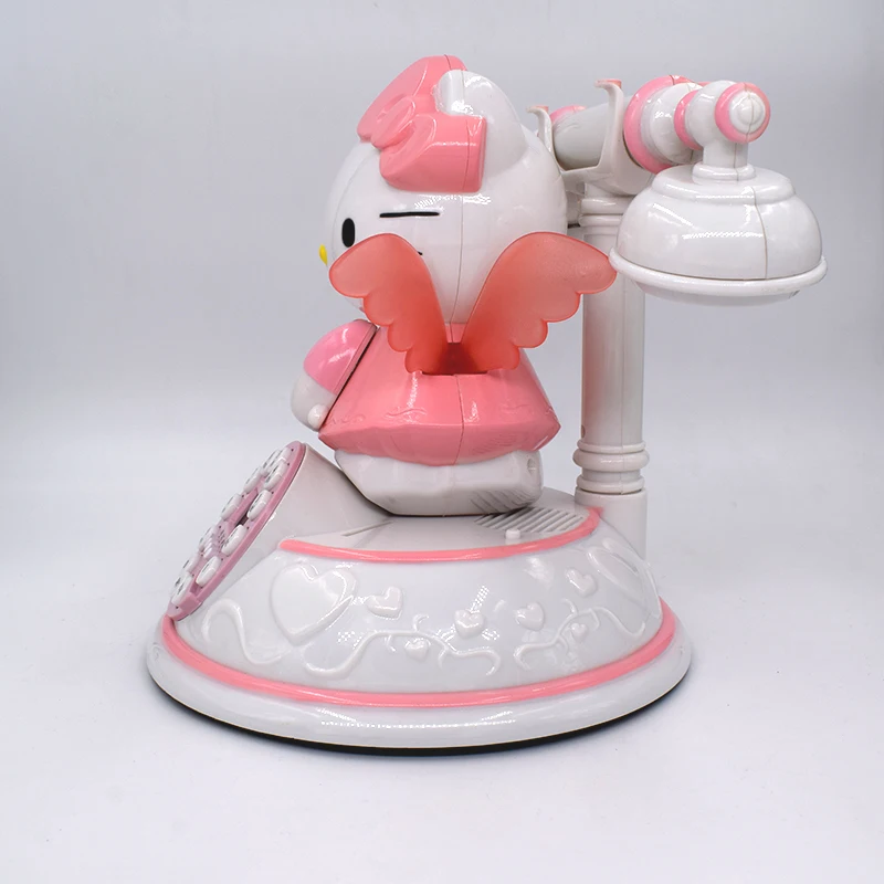 Классический телефон рисунок Hello Kitty милый мультфильм мастерство Телефон Ретро
