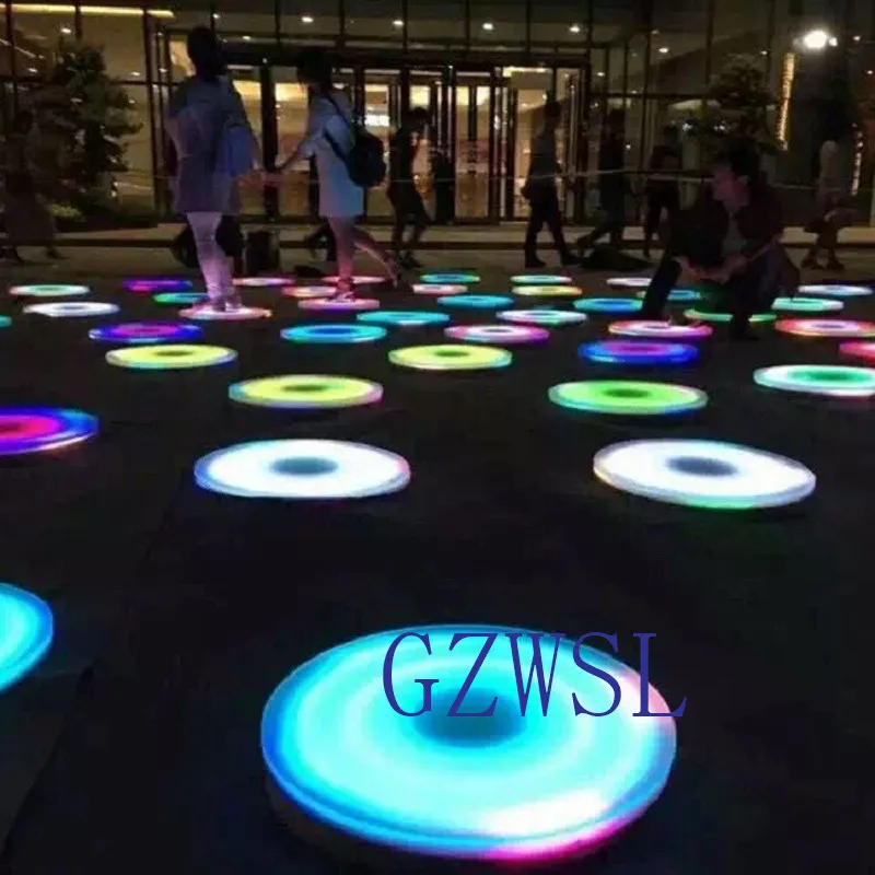 Водонепроницаемый сенсорный 3d rgb интерактивный круглый цветной Переносной