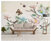beibehang fashion three dimensional decorative painting personality wall paper elk geometric fashion nordic background wallpaper