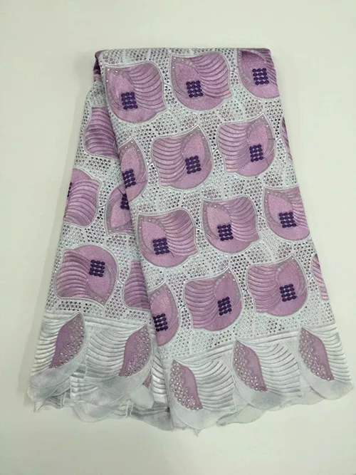 HY168 free shipping embroidery cotton lace fabric Wonderful African 100%cotton Swiss voile | Дом и сад