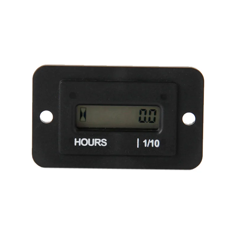 

Digital Black Resettable LCD Hour Meter Unique Counter for ATV Snowmobile Boat Generator AC 86-230V Engine Timer Powered Engine