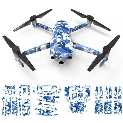 8 цветов полный набор 3D водонепроницаемых наклеек для DJI MAVIC 2 Pro Zoom Drone Body батарея пульт дистанционного управления аксессуары - Цвет: MC02