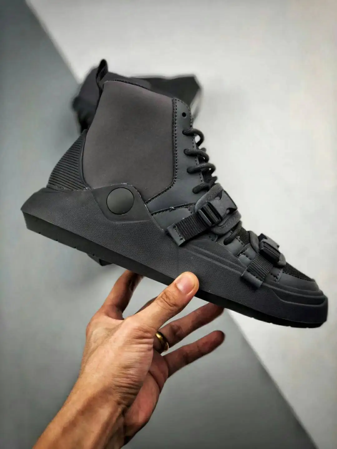 2018 оригинальная PUMA HAN KJOBENHAVN X бездны на высоком тонком каблучке застежке обувь с