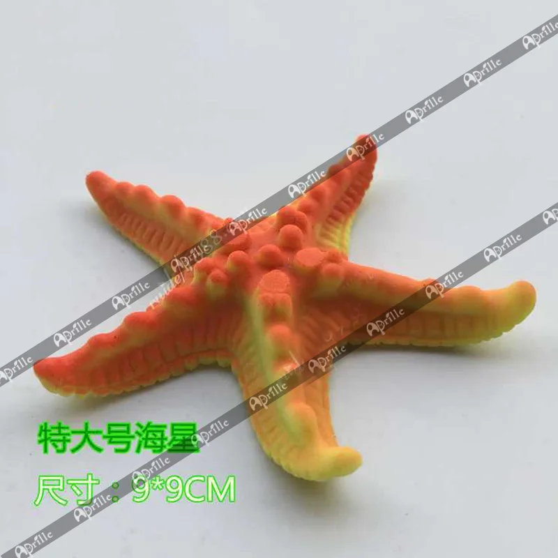 Starfish 1 мешок огромный мультфильм море животное кристалл почвы гидрогель грязи орбиты орбиз растущие шары водные гелевые бусинки Аква Декор для аквариума - Цвет: Starfish