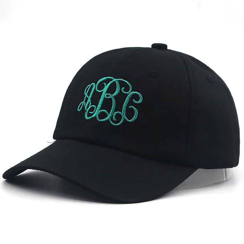 Модная бейсбольная Кепка с вышивкой 100% хлопок регулируемая черная бейсболка на