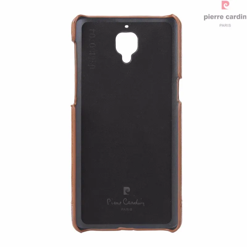 Чехол Pierre Cardin для OnePlus 3T 3T Three Роскошный чехол для телефона из натуральной кожи жесткая тонкая задняя крышка для One Plus 3t 3