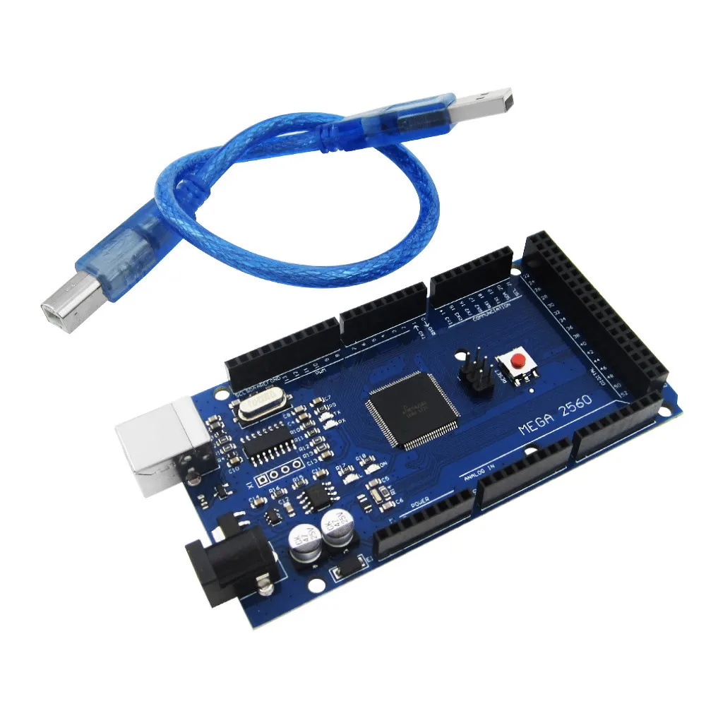 Комплект для 3D-принтера 1 шт. Mega 2560 R3 + контроллер RAMPS 4 5 DRV8825 Драйвер шагового