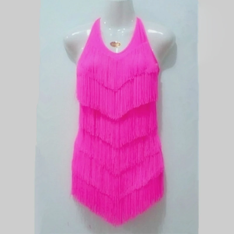 Юбка для латинских танцев девочек женское сексуальное платье с открытой спиной