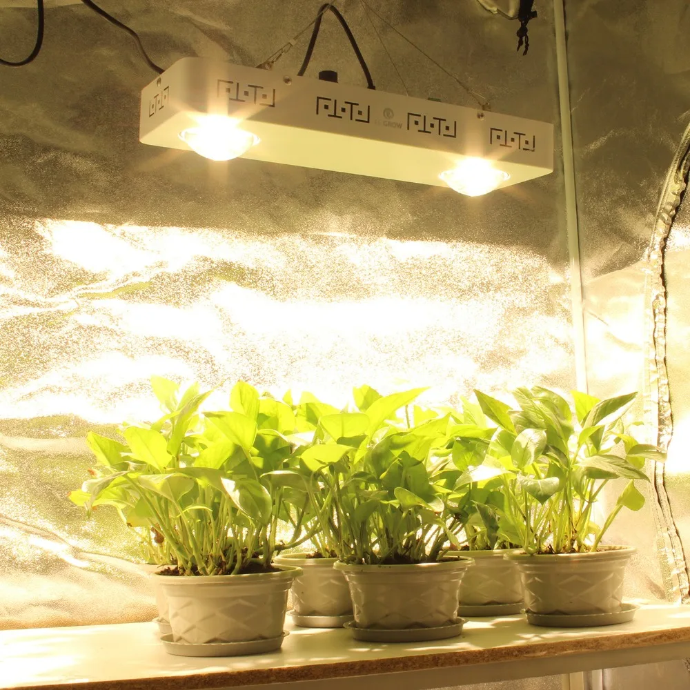 CREE CXB3590 200 Вт COB LED Grow Light полный спектр затемнения 26лм = HPS 400 растущая лампа для
