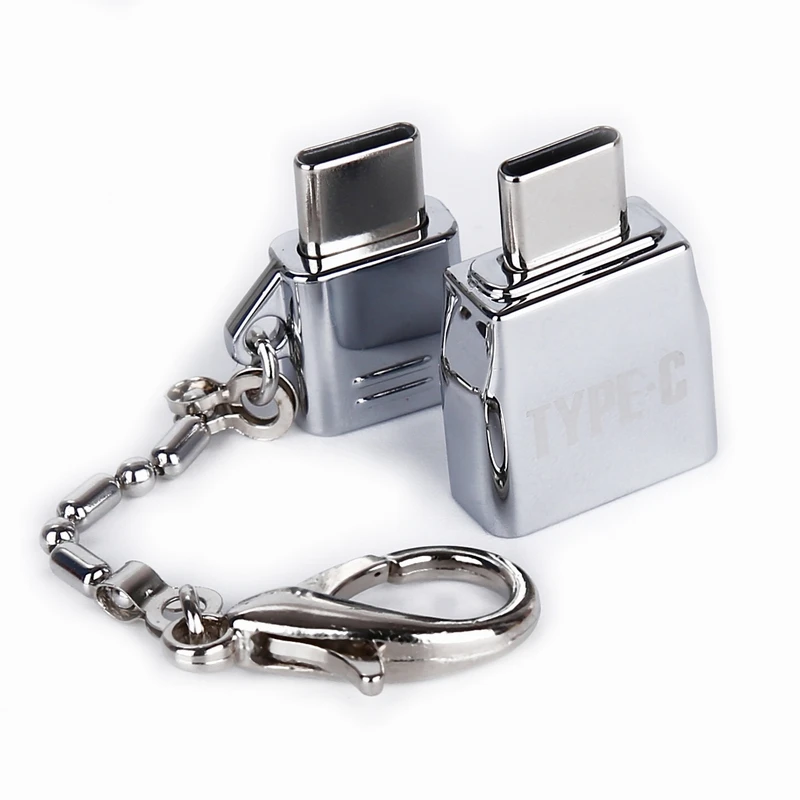 Комплект металлических адаптеров с разъемами Micro USB на Type C + OTG для Samsung Macbook Xiaomi|usb to