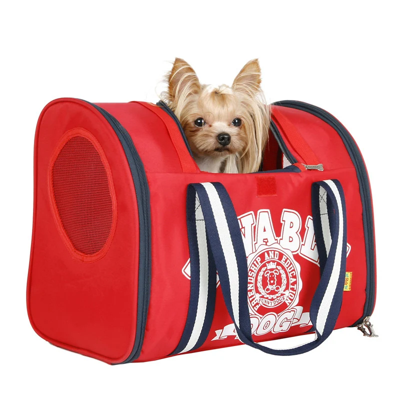 Складная переноска для собак Рюкзак Красный Новый спортивный переноски домашних