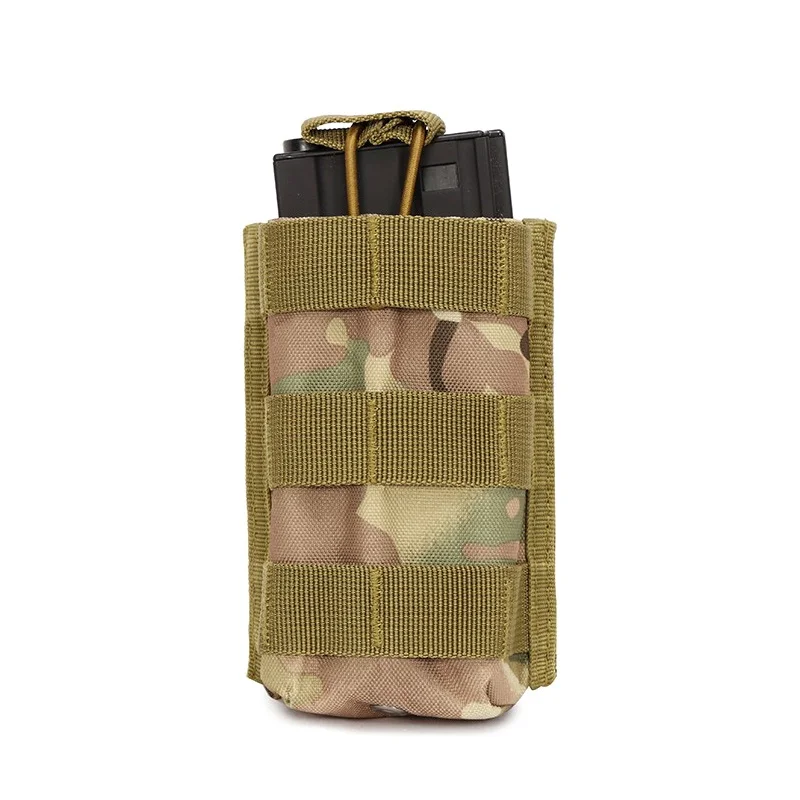 Страйкбол cqc Военная Тактическая Molle с открытым верхом Одиночная винтовка, подсумок M4 M16 5,56. 223 охотничья Пейнтбольная сумка Mag