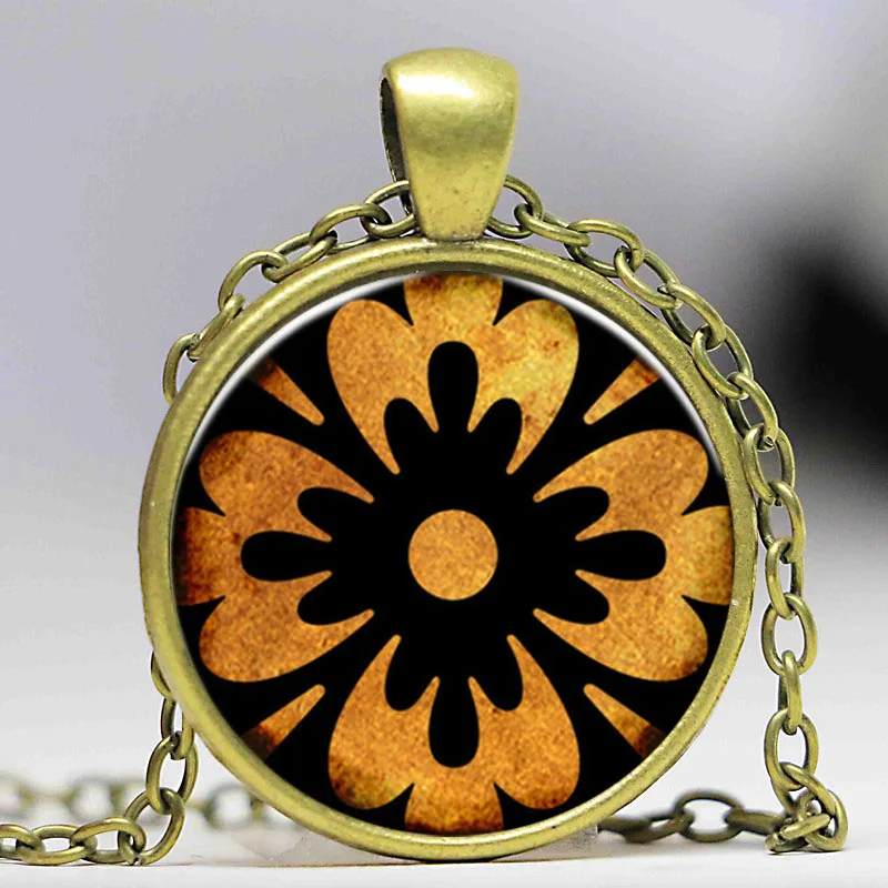 Flower art Long Necklace Sweater Chain pendant silver plated Christmas snowflake statement necklace vintage jewelry gifts | Украшения и