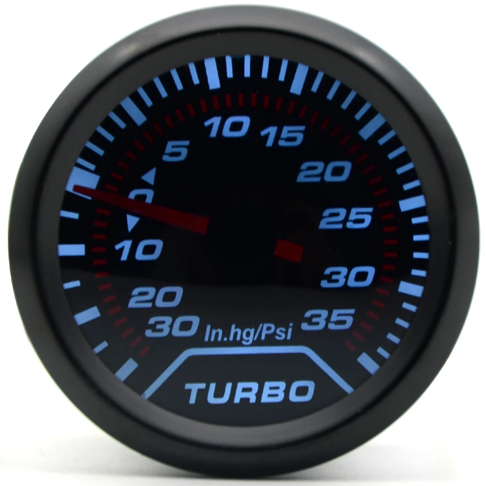 Универсальный Механический турбонаддув 2 дюйма 52 мм Автомобильный датчик 35 PSI