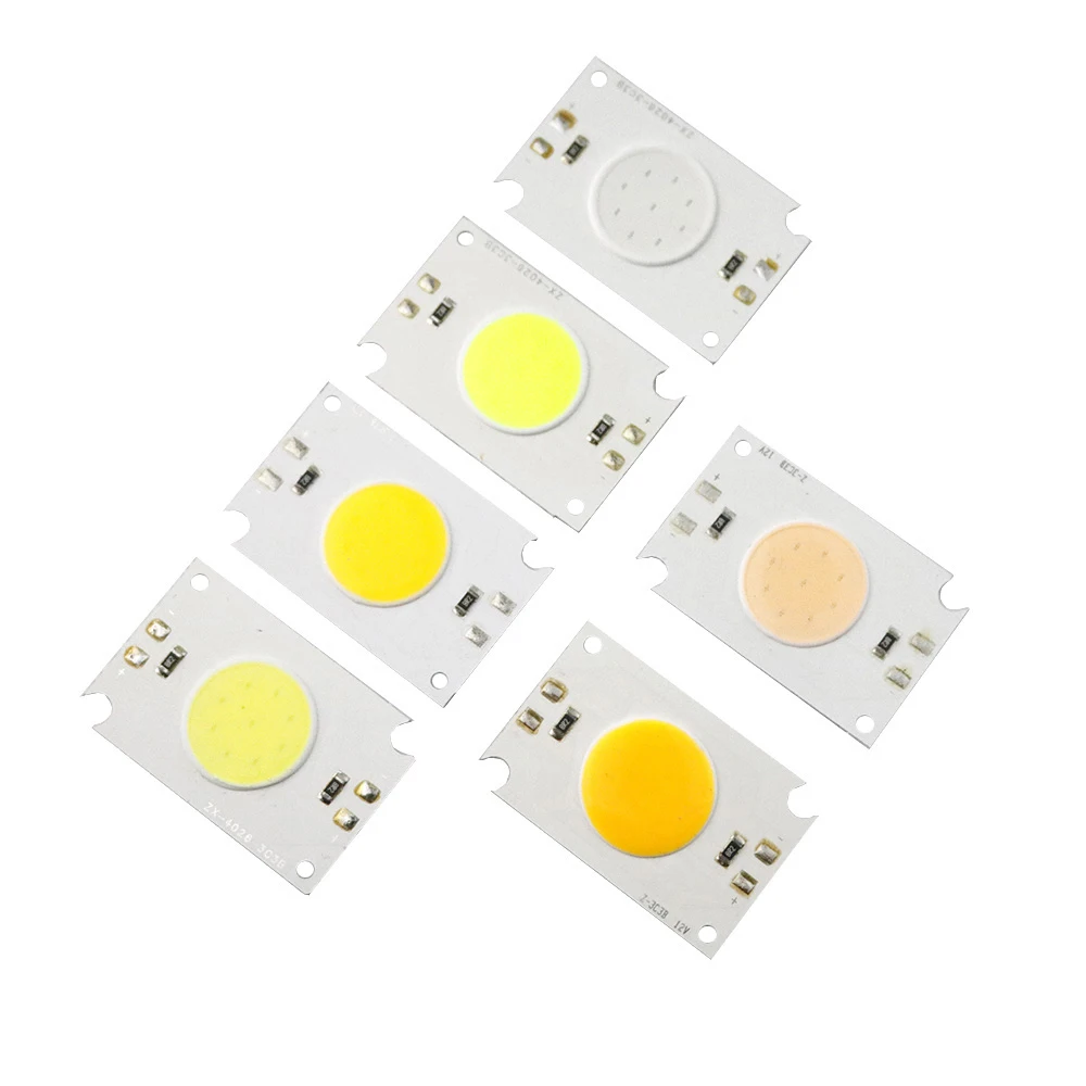DC 12V светильник источник COB Светодиодная лампа чип 2 Вт диод ing для DIY шарик белый