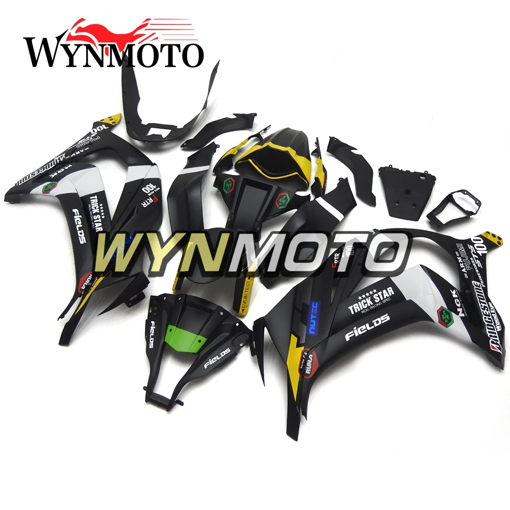 

Complete Fairings For Kawasaki ZX-10R ZX10R 2011-2015 11-15 Year Injection ABS Plastics Body Kits Red Yellow Panels Bodywork New