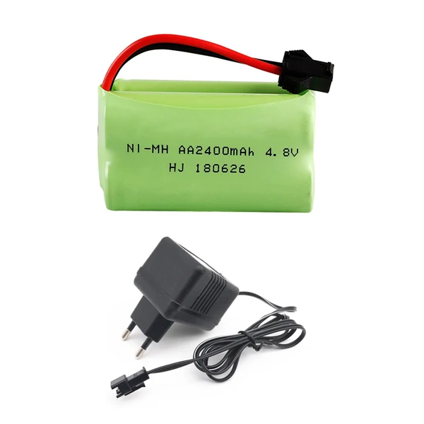 Аккумулятор 4 8 в 2400 мАч с USB-зарядным устройством для игрушек дистанционным