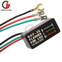 dc 12v 240w 3 pin turn signal flasher relay for motorcycle atv lamp led light