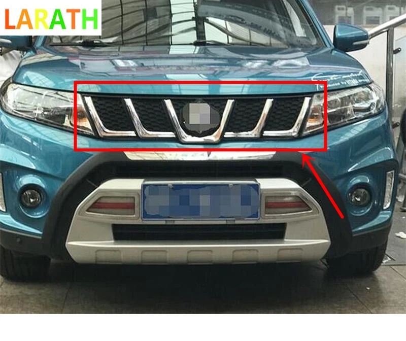Модификация из АБС-пластика, передняя решетка, гоночные решетки для Suzuki Vitara,,, решетка для стайлинга автомобилей, автомобильные аксессуары