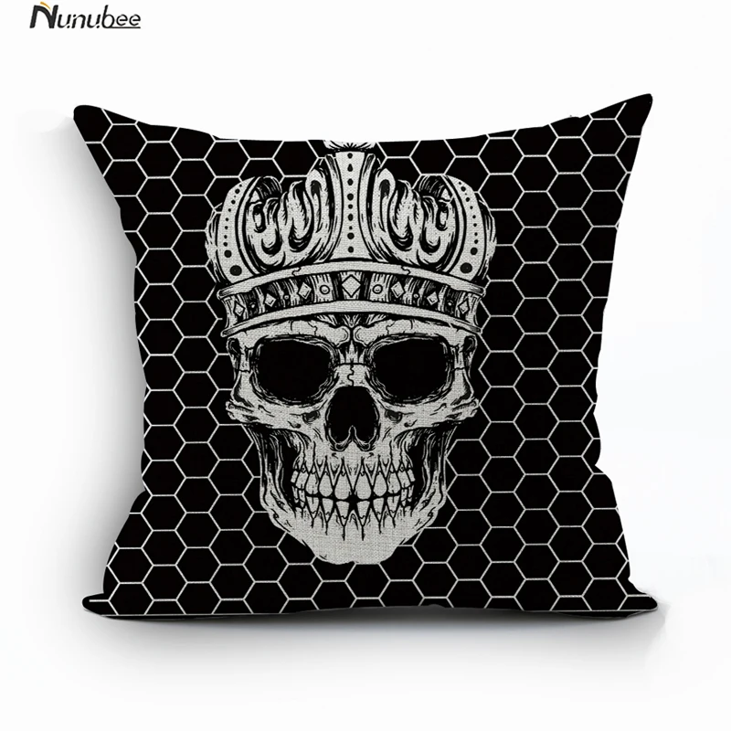 Самонаведения панк Подушки Чехлы для мангала дивана Пледы наволочки