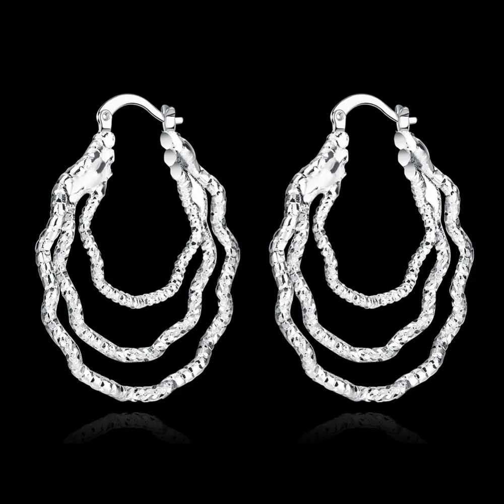 2017 серебряный цвет женские модные Подарочные ювелирные изделия N925 импортные