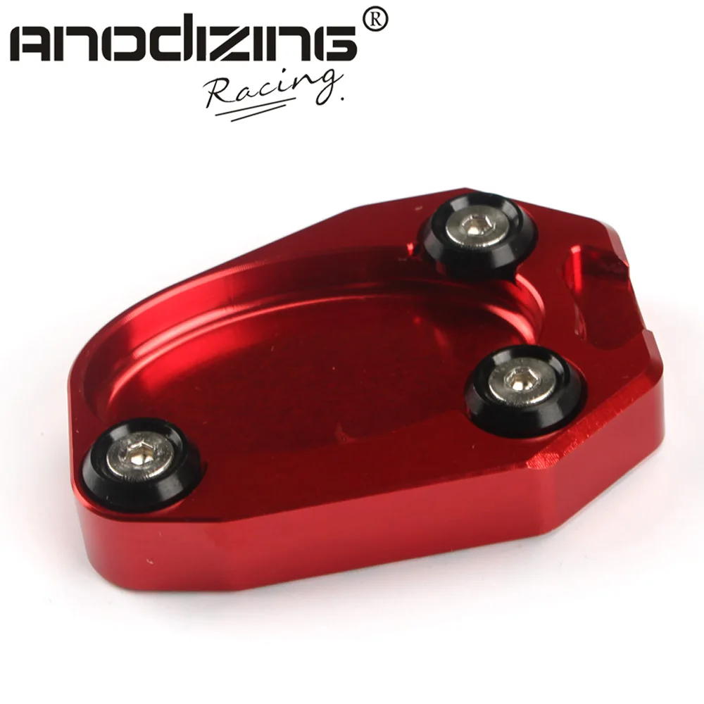 CNC алюминиевая боковая подставка для мотоцикла увеличительная пластина