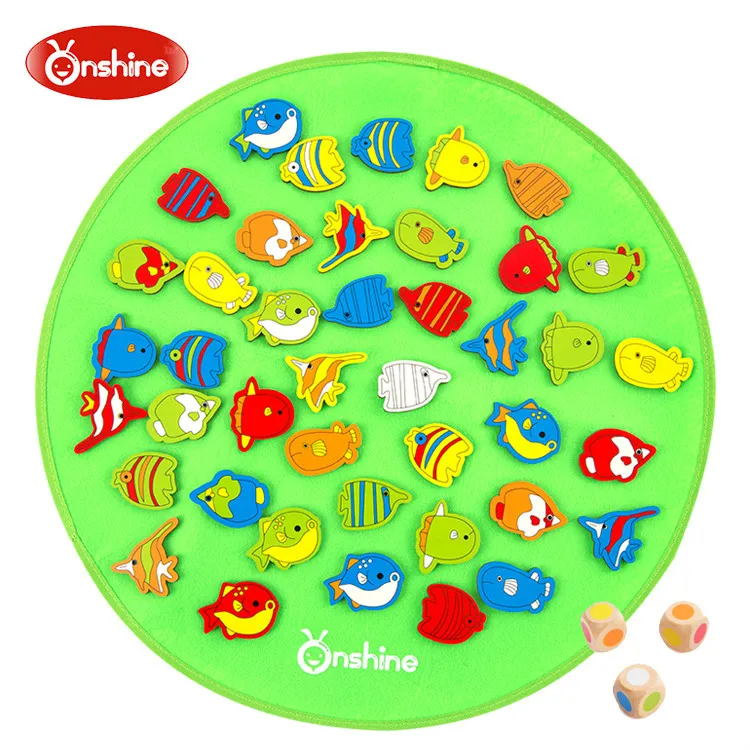 Onshine фирменная детская деревянная игра пазл для сочетания цветов/детская в