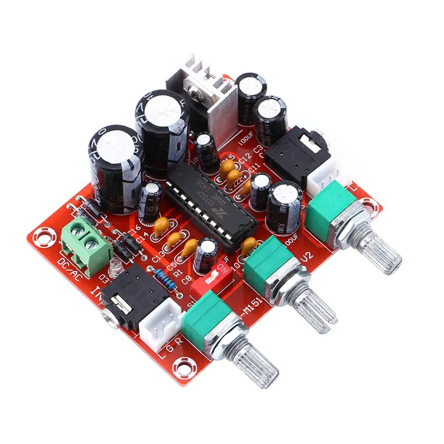 Плата предварительного усилителя привода AC/DC 12V R1075 Tone Board BBE цифровой аудио