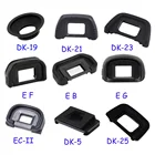 DK-19 DK-21 EF EB EG DK-23 DK-24 EC DK-25 DK-5 резиновый наглазник для камеры Nikon Canon SLR