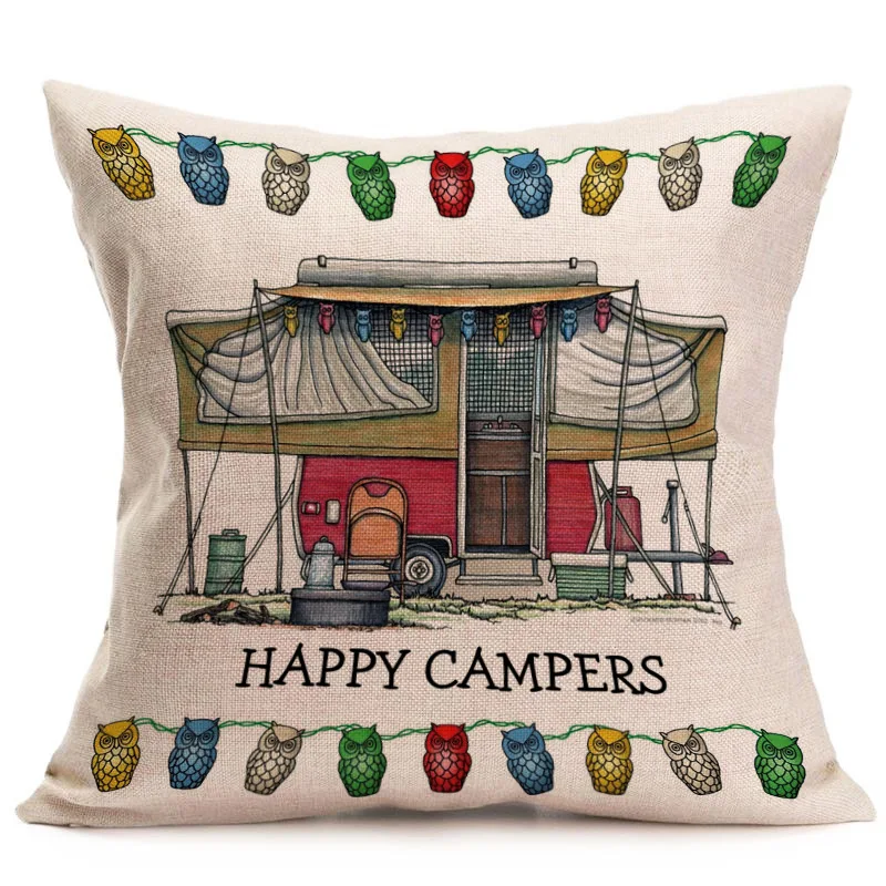 Чехол на подушку для домашнего велосипеда чехол из хлопка и льна автомобиля