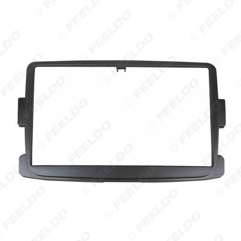FEELDO Car Refitting CD DVD Radio Stereo Fascia Plate Panel Frame For Renault Duster 2010+ 2-Din Dash Installation Mount Kit | Автомобили