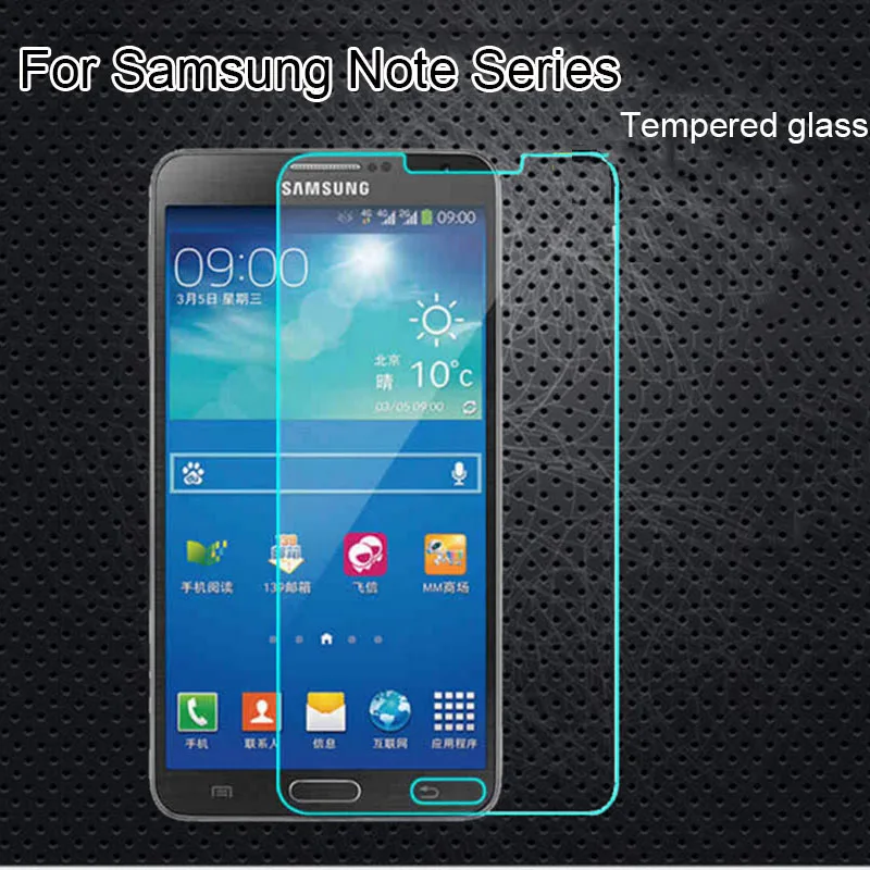2.5D ясно 9 H HD закаленное Стекло чехол для Samsung Galaxy Note 2 3 NEO 4 Примечание 5 note edge N9150