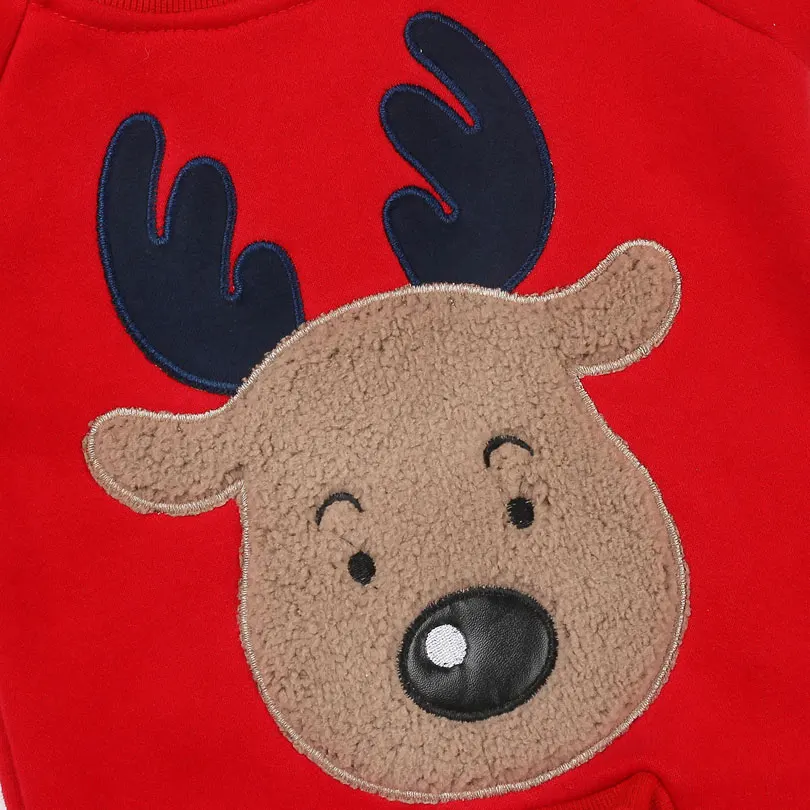 2018 Newborn Baby Boy Girl Clothes Warm Jumpsuit Romper Christmas Elk Long Sleeve Casual Winter Playsuit Outfits | Детская одежда и