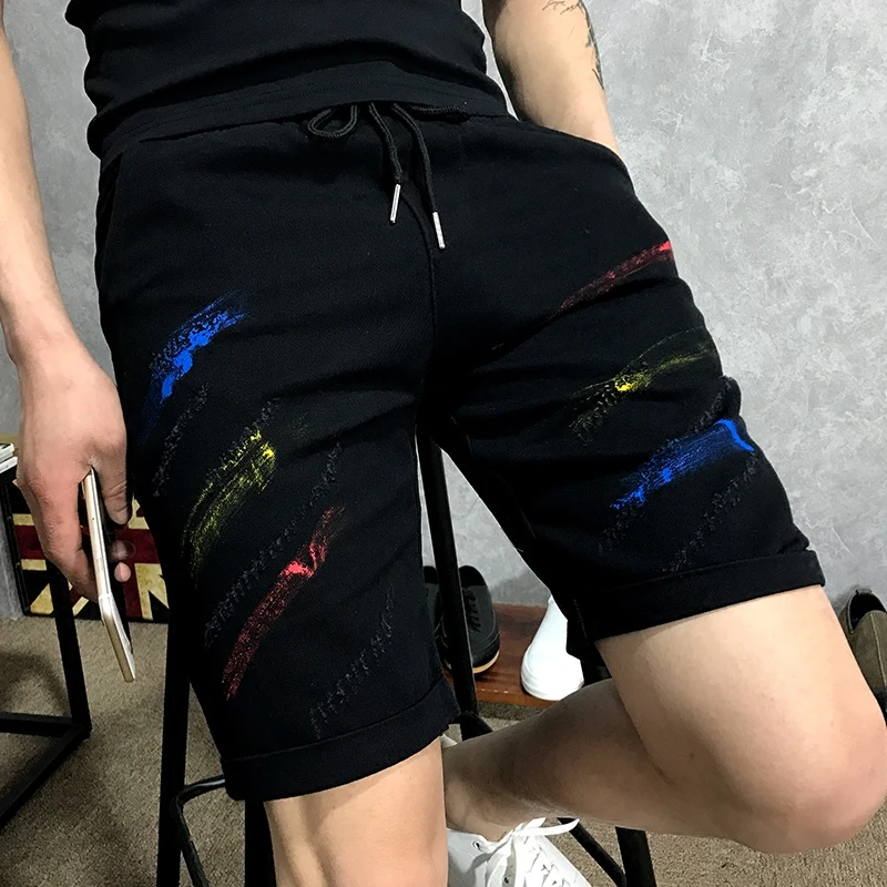 Новая мода горячая Распродажа бренд 2017 летние мужские повседневные хлопковые