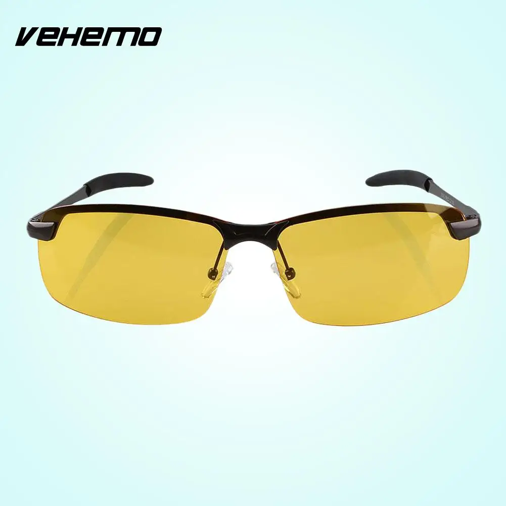 Мужские спортивные антибликовые поляризационные солнцезащитные очки желтого