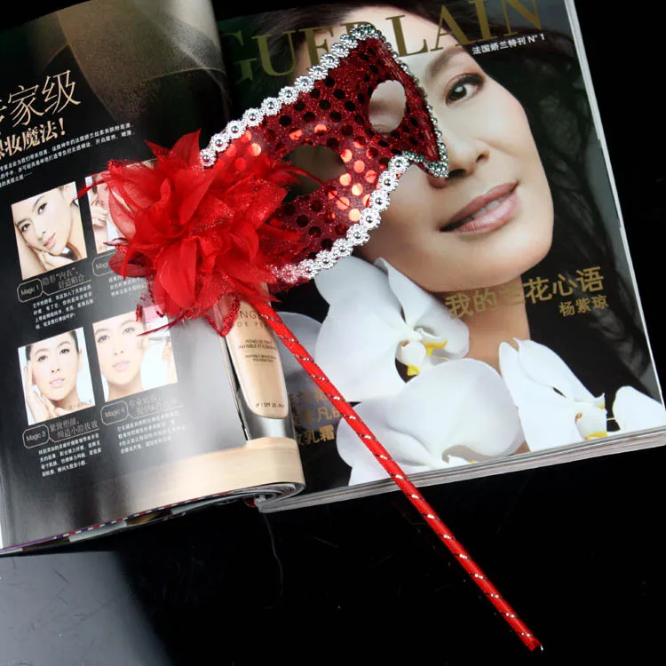 Новинка 2014. Вечерние Маски с блестками. Венецианские маски для Хеллоуина.