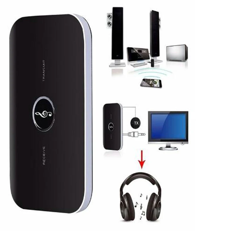 Bluetooth Audio Receiver&ampsender 2in1 Receiver transmitter for Sound System Receptor Music sender B6 | Электроника