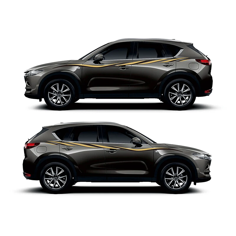 World Datong наклейка на дверь автомобиля для Mazda CX-5 виниловая авто линия талии полосы |