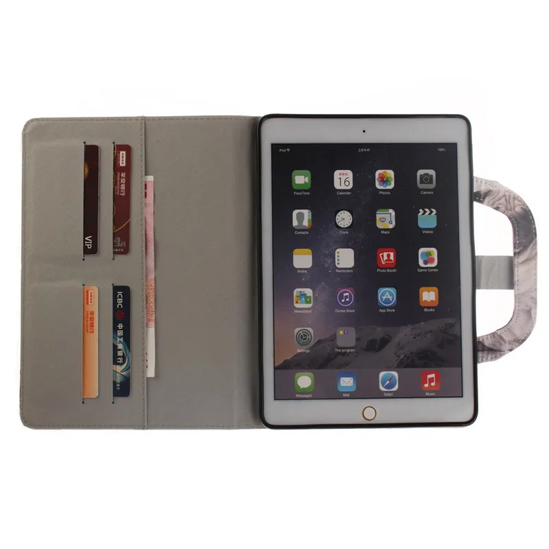 Wekays для Apple IPad Air 2 Портативный кожаный флип-чехол для собаки Чехол для IPad Air 2 IPad 6 чехол для планшета для IPad Air 2