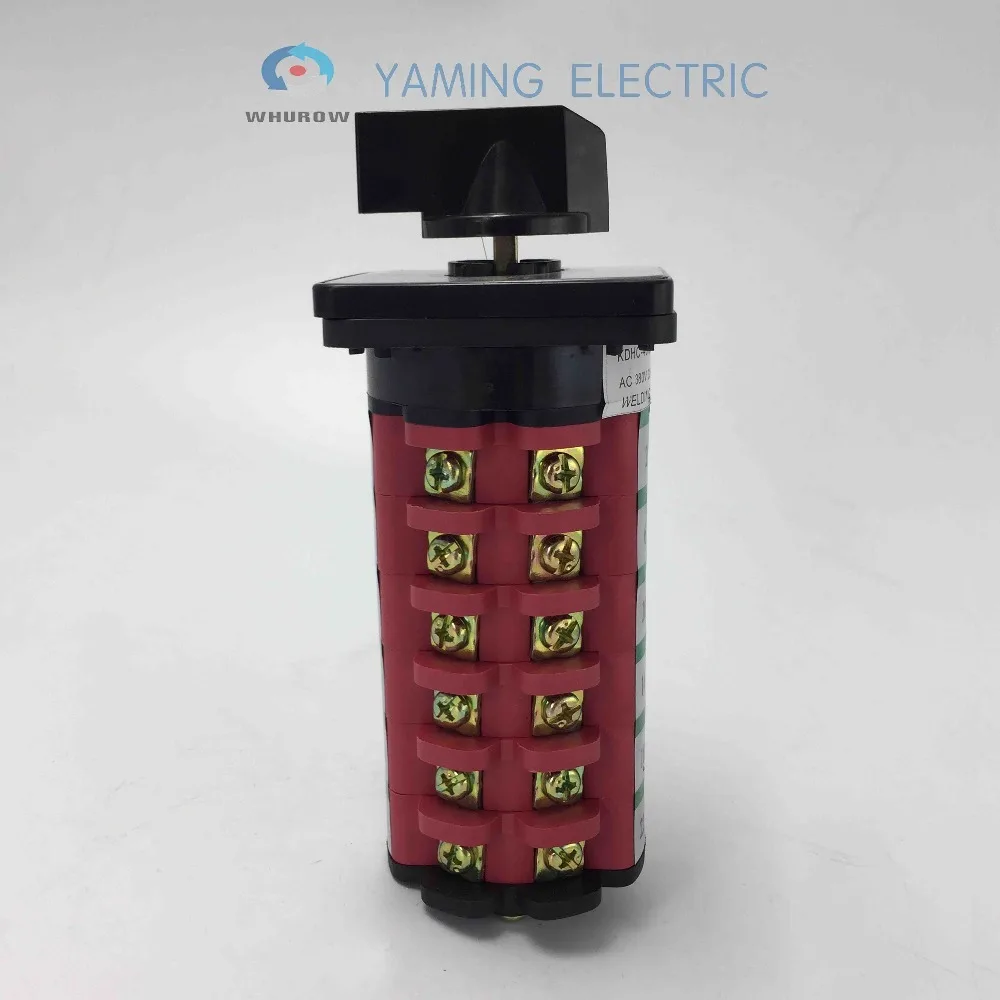 Электрический сварочный аппарат Многоступенчатый 0-3 положения 6 полюсов 40A AC380V