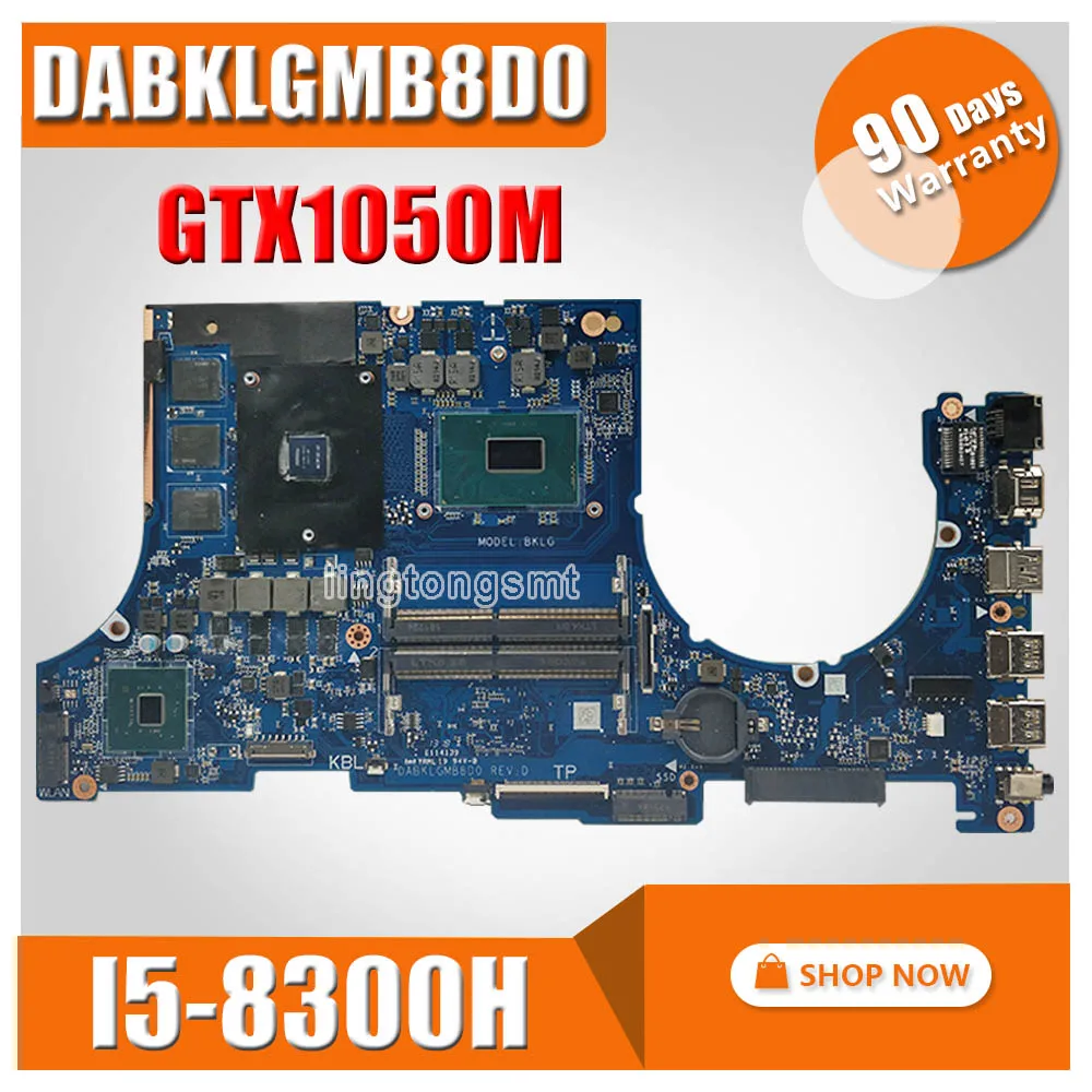 Материнская плата для ноутбука ASUS DABKLGMB8D0 материнская плата для ноутбука ASUS Gaming FX504G оригинальная материнская плата I5-8300H GTX1050 обмен