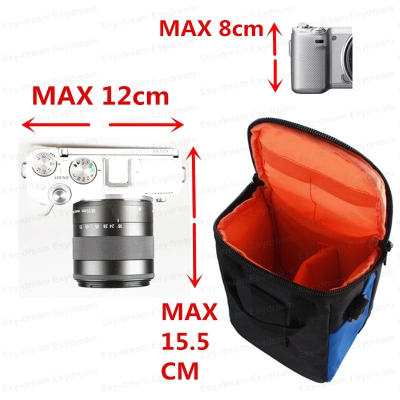 Водонепроницаемый нейлоновый чехол для камеры чехол для Canon Nikon sony Olympus Panasonic Mini