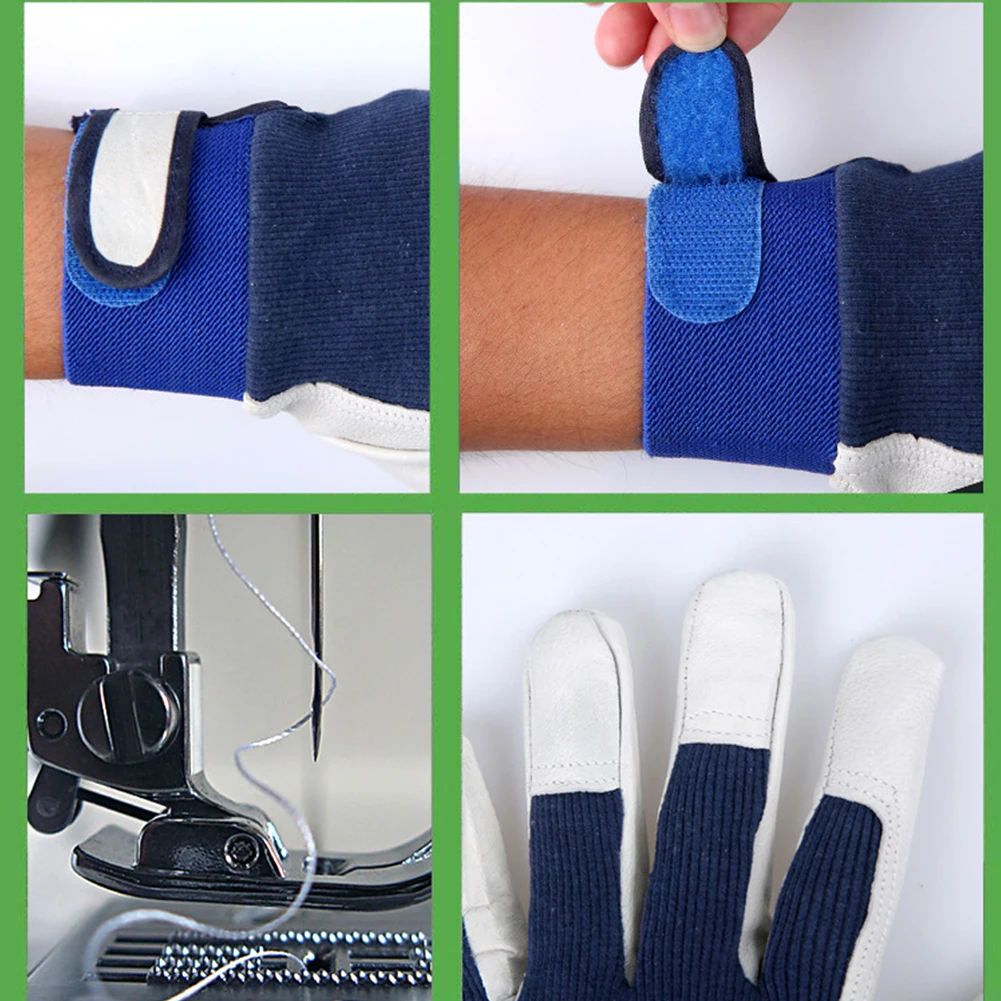 1 пара безопасные рабочие перчатки сварочные бытовые задачи стройная посадка