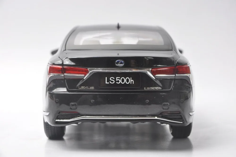 1:18 литая модель для Lexus LS500h черный Седан сплав игрушечный автомобиль миниатюрная коллекция подарок Ls 500 LS500 LC500