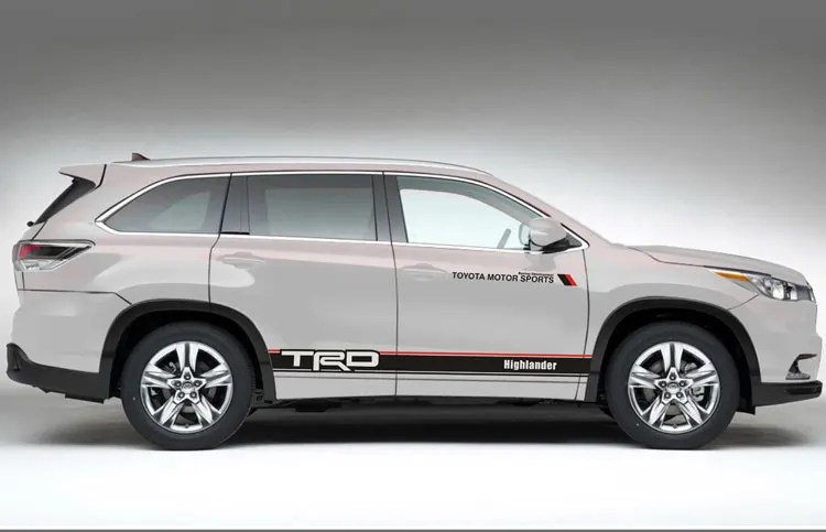 TAIYAO автомобильный Стайлинг спортивный автомобиль стикер для Toyota 2013- Highlander автомобильные аксессуары и наклейки авто стикер
