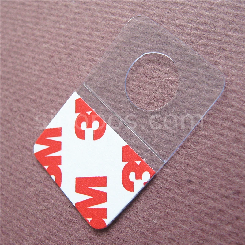 Самоклеющиеся вешалки для мерчандайзинга с круглыми отверстиями упаковка